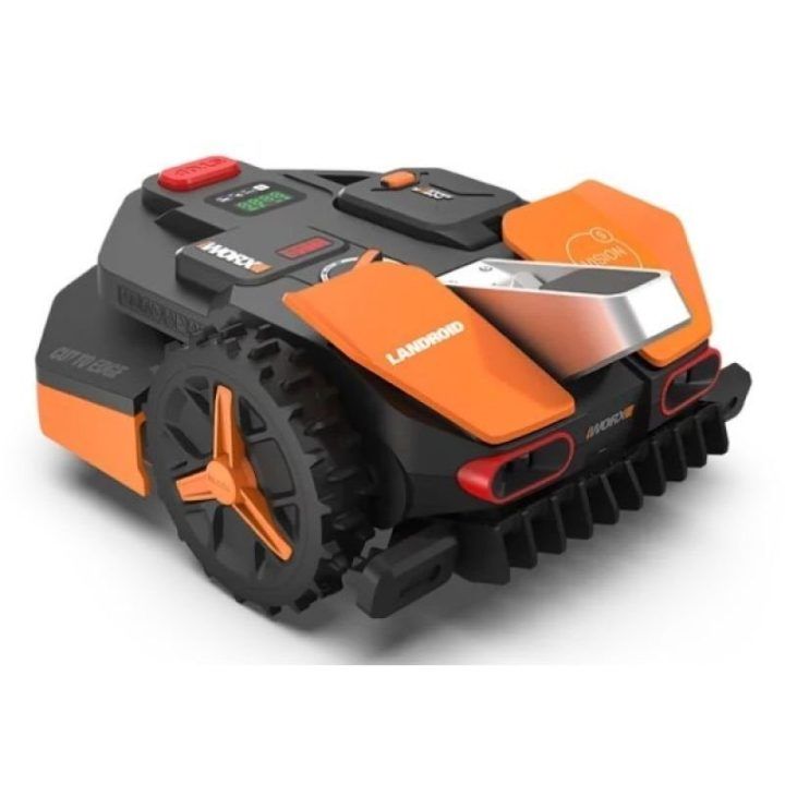 Robotas vejapjovė WORX Vision AI S250, juodas ir oranžinis