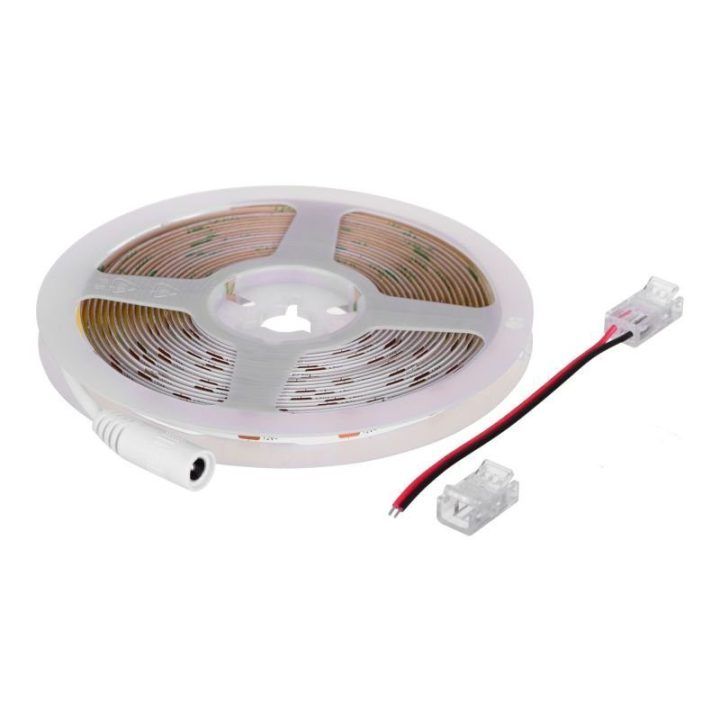 LED juosta COB 5 m, šaltai balta