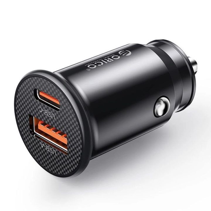 Automobilinis įkroviklis ORICO PowerMini 30W, juodas
