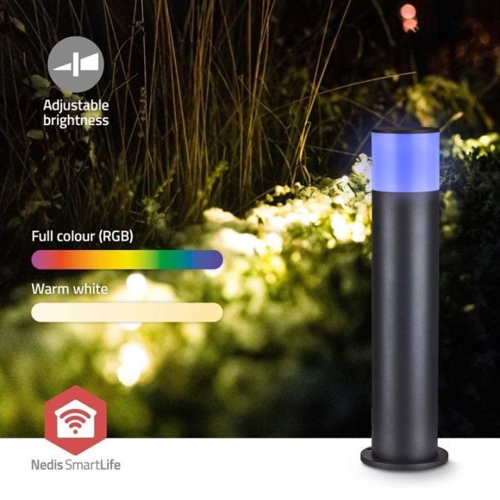 Lauko pastatomas šviestuvas Nedis SmartLife RGB Zigbee 3.0, 10 + 4 W