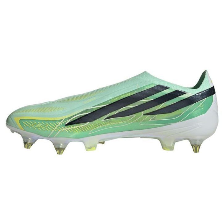 Futbolo bateliai adidas F50 Hyperfast Elite LL SG, žali