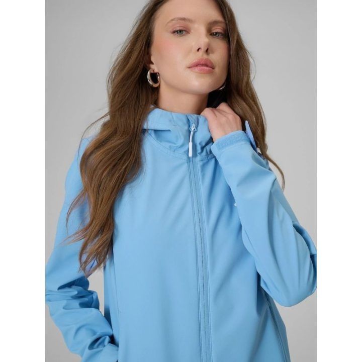 Moteriška softshell striukė 4F, mėlyna