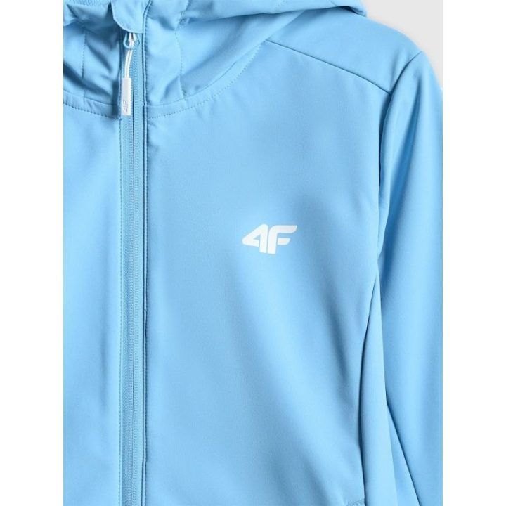 Moteriška softshell striukė 4F, mėlyna