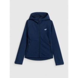 Moteriška softshell striukė 4F, tamsiai mėlyna