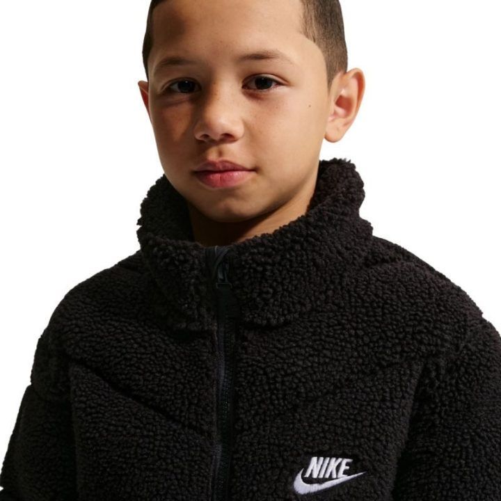 Vaikiška Nike Sportswear striukė, juoda