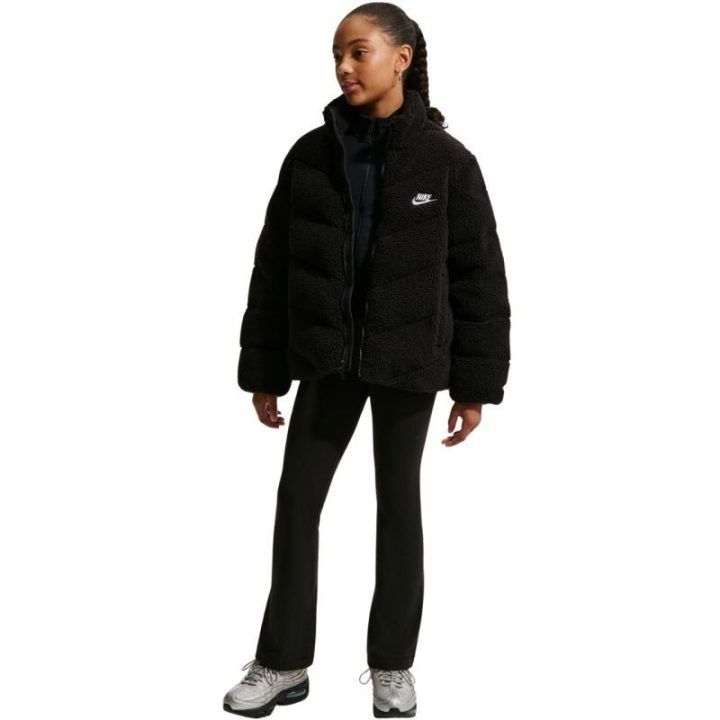 Vaikiška Nike Sportswear striukė, juoda