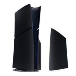 PS5 Slim šoninis skydelis, juodas