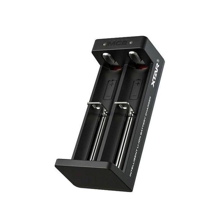XTAR MC2 USB-C akumuliatorių įkroviklis