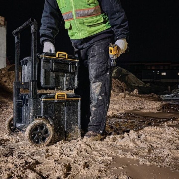 DeWalt ToughSystem 2.0 DS450 įrankių dėžė su ratukais