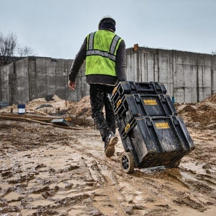 DeWalt ToughSystem 2.0 DS450 įrankių dėžė su ratukais