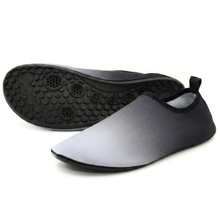 Vyriški neopreniniai vandens batai, juoda ir pilka