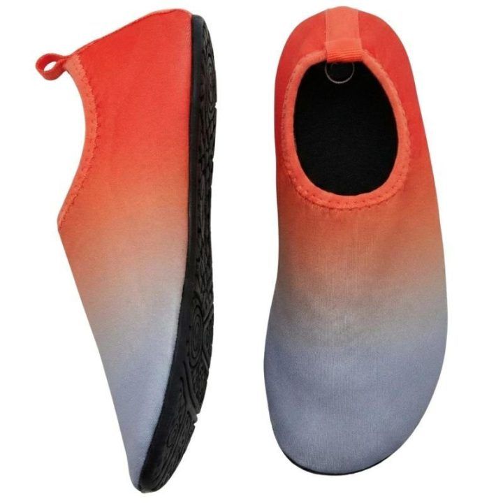Vandens batai iš neopreno, pilkai oranžiniai, 43 dydžio