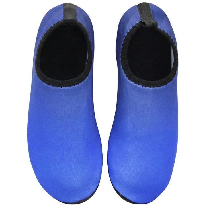 Moteriški neopreniniai vandens batai, mėlyni ir juodi, 40 dydžio