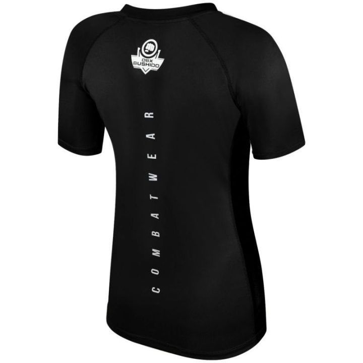 Moteriški rashguard marškinėliai COMBATWEAR, juodi
