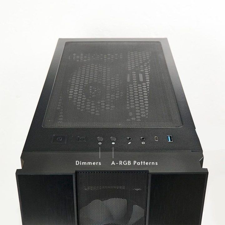 Kompiuterio korpusas Chieftec Hunter 2, juodas