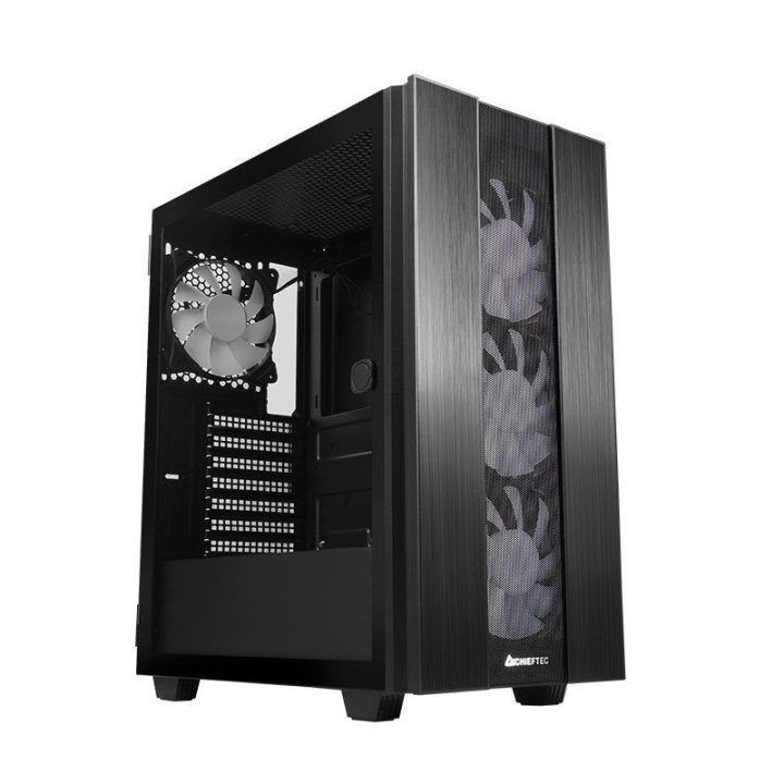 Kompiuterio korpusas Chieftec Hunter 2, juodas