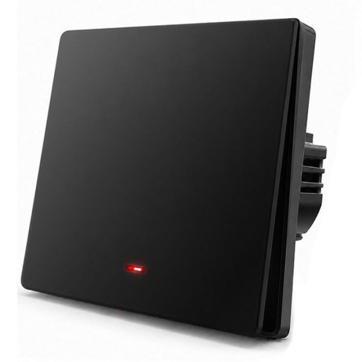 Išmanus Wi‑Fi šviesos jungiklis Qoltec, 1 kanalo, juodas