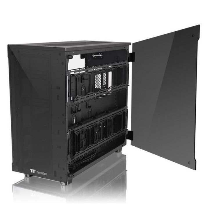 Thermaltake View 91 RGB TG kompiuterio korpusas, juodas