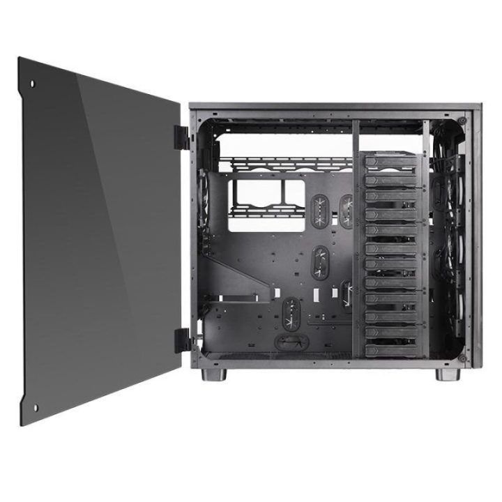Thermaltake View 91 RGB TG kompiuterio korpusas, juodas