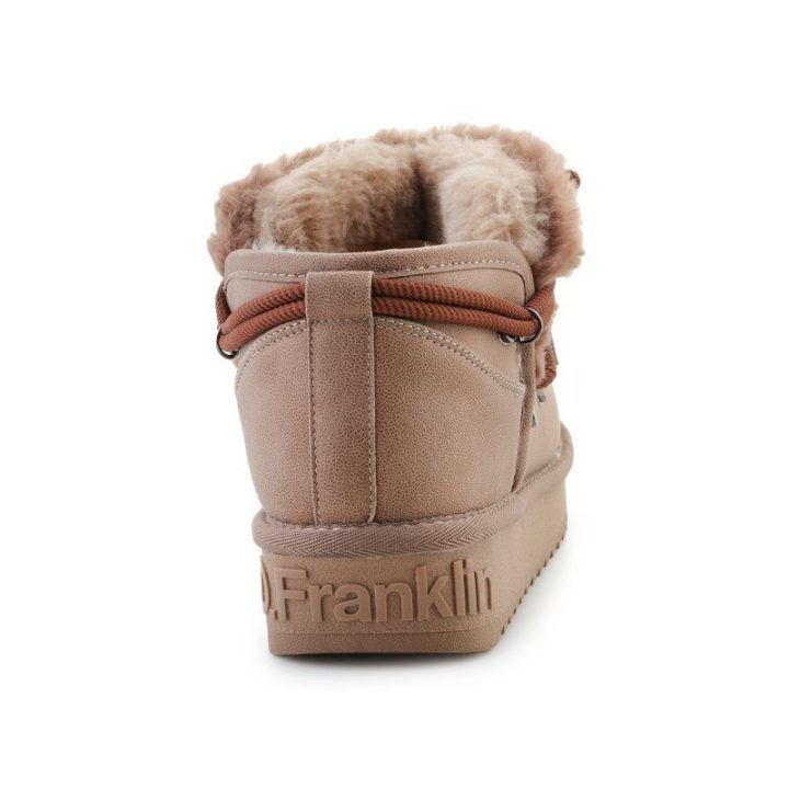 Moteriški žieminiai batai D.Franklin Nordic Trk Fur Low, rudi