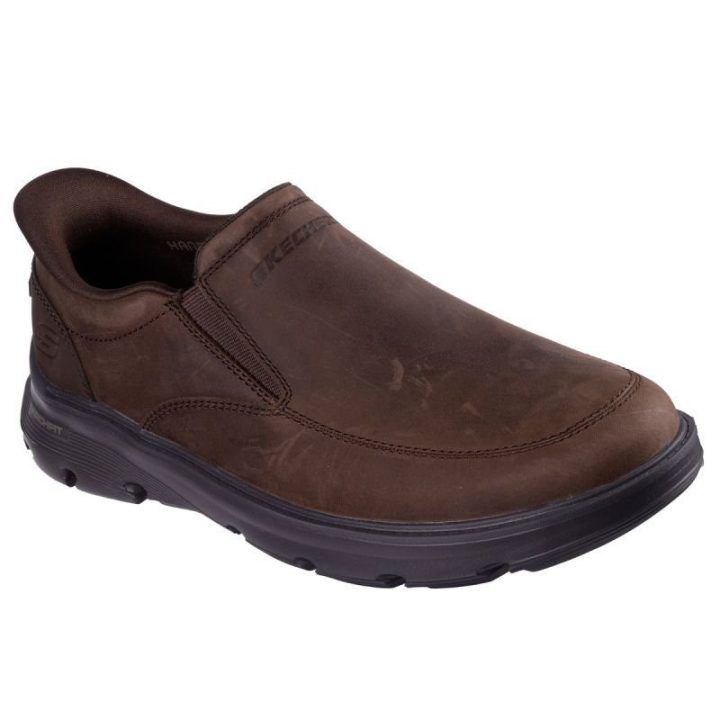 Vyriški mokasinai Skechers Arch Fit Garza-Umar, rudi