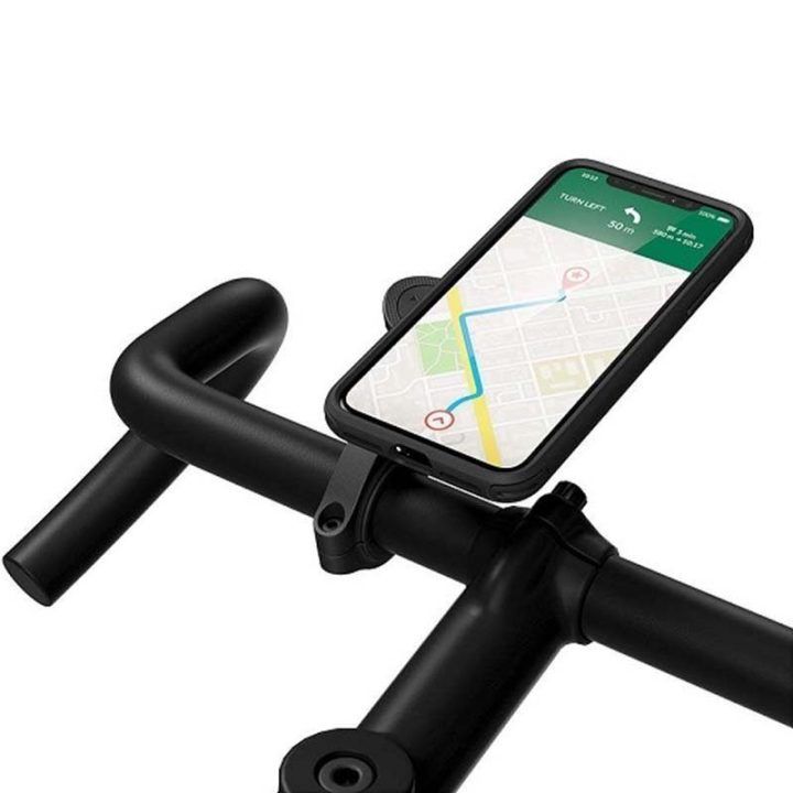 Dviračio vairo laikiklis Spigen Gearlock MF100, juodas