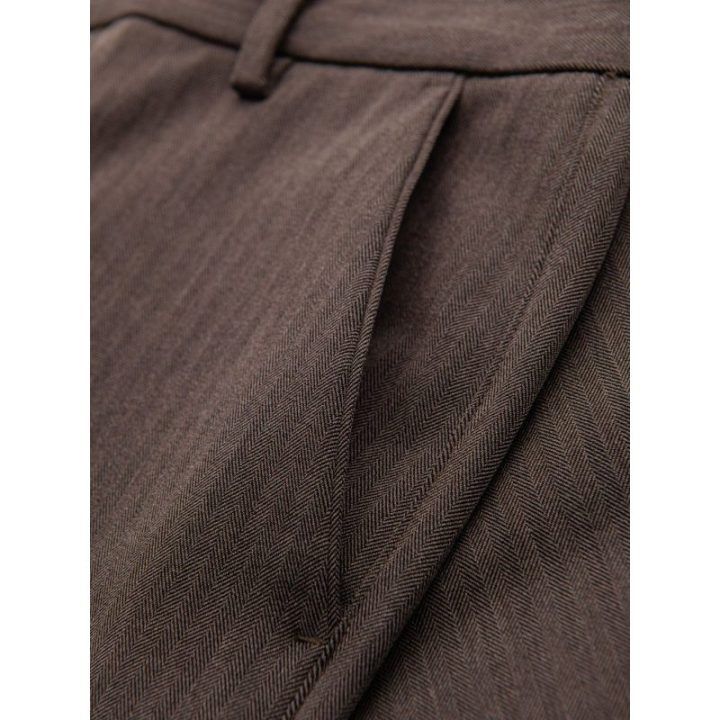Vyriškos smėlio spalvos chino kelnės slim fit