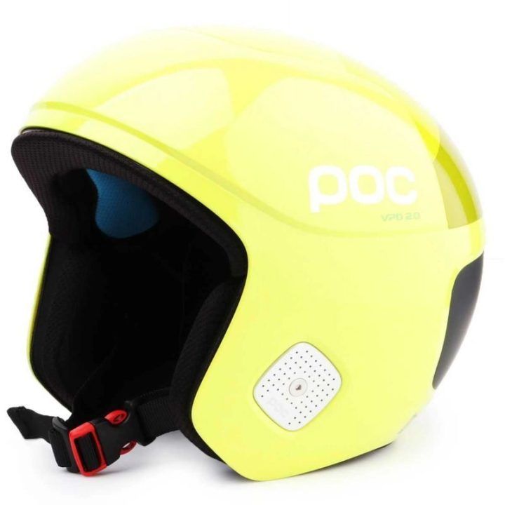 Slidinėjimo šalmas POC Skull Orbic Comp, geltonas