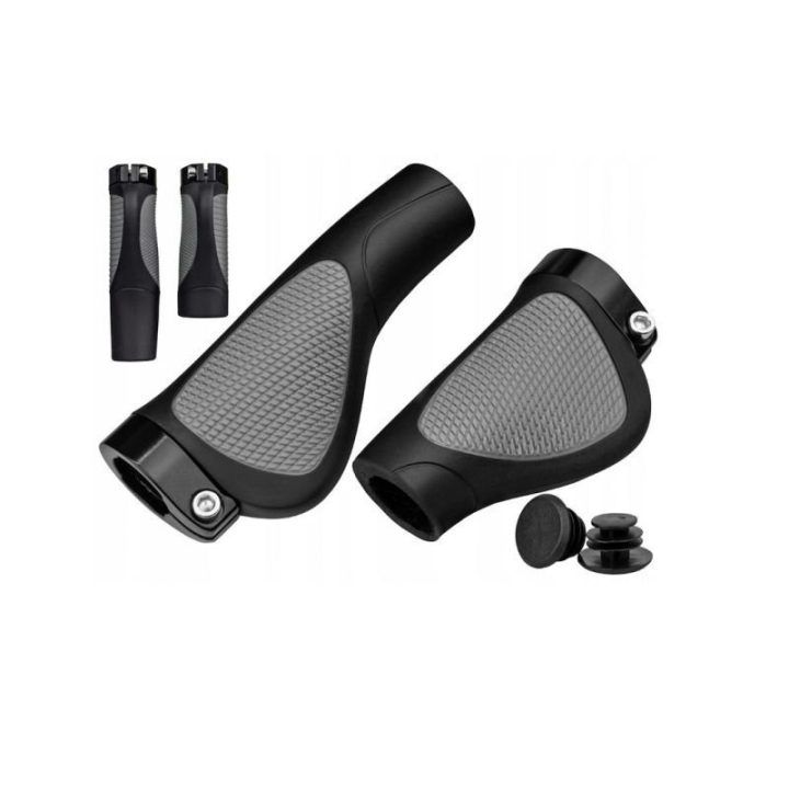 Ergonomiškos dviračio rankenėlės HL-G311-2, 130/92 mm