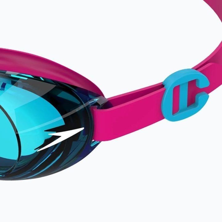 Sportiniai akiniai vaikams Speedo Jet 2.0, rožiniai ir mėlyni