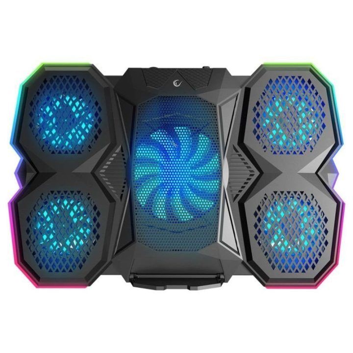 Nešiojamojo kompiuterio aušinimo padėklas su RGB