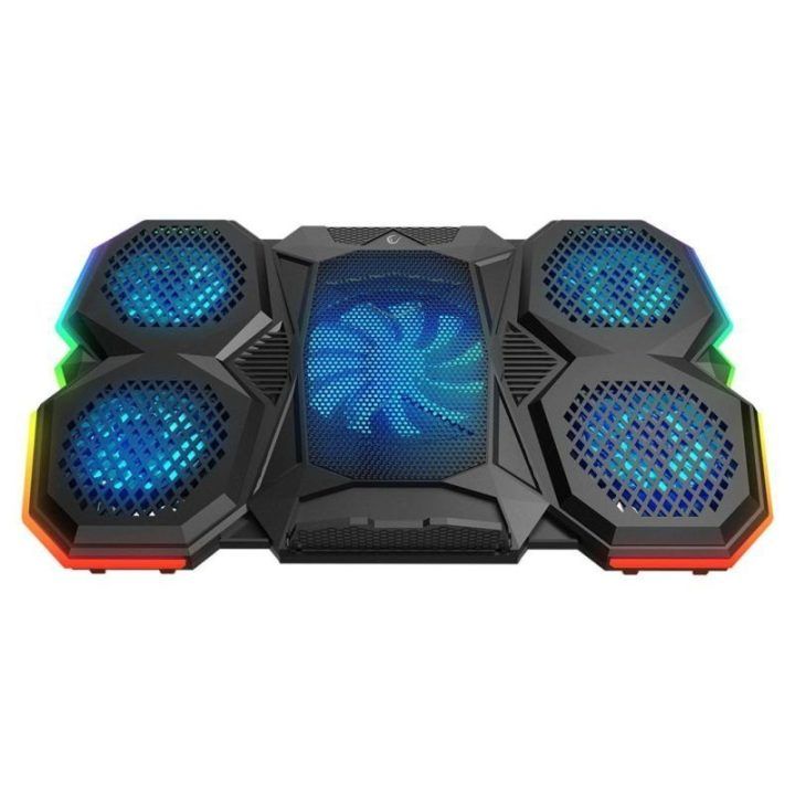 Nešiojamojo kompiuterio aušinimo padėklas su RGB