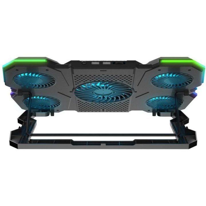Nešiojamojo kompiuterio aušinimo padėklas su RGB