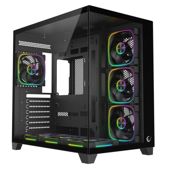 PC korpusas Rampage Sealite, juodas