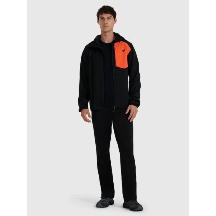Vyriška softshell striukė 4F, juoda