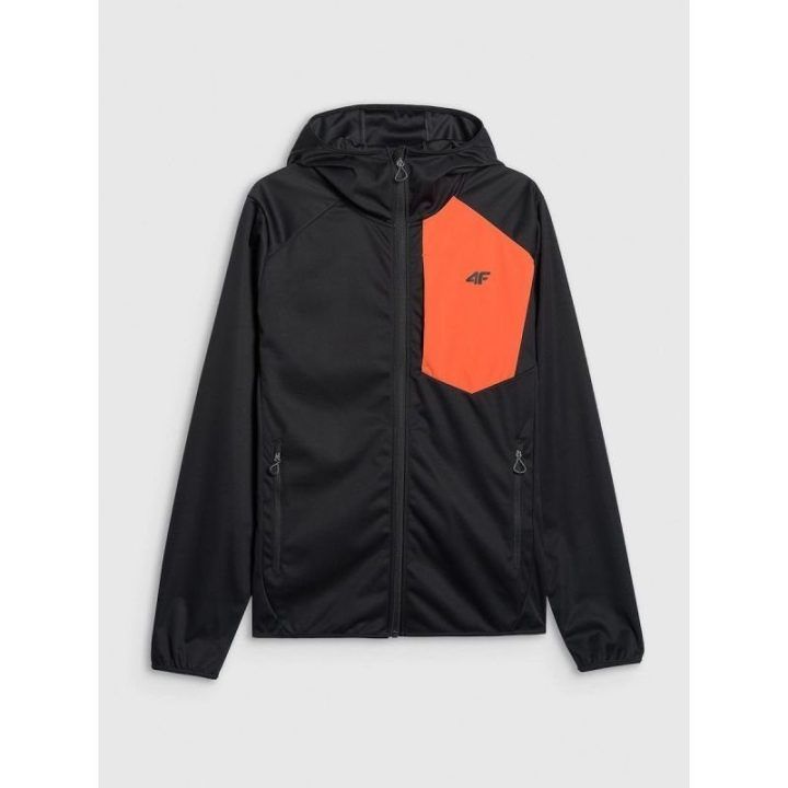 Vyriška softshell striukė 4F, juoda