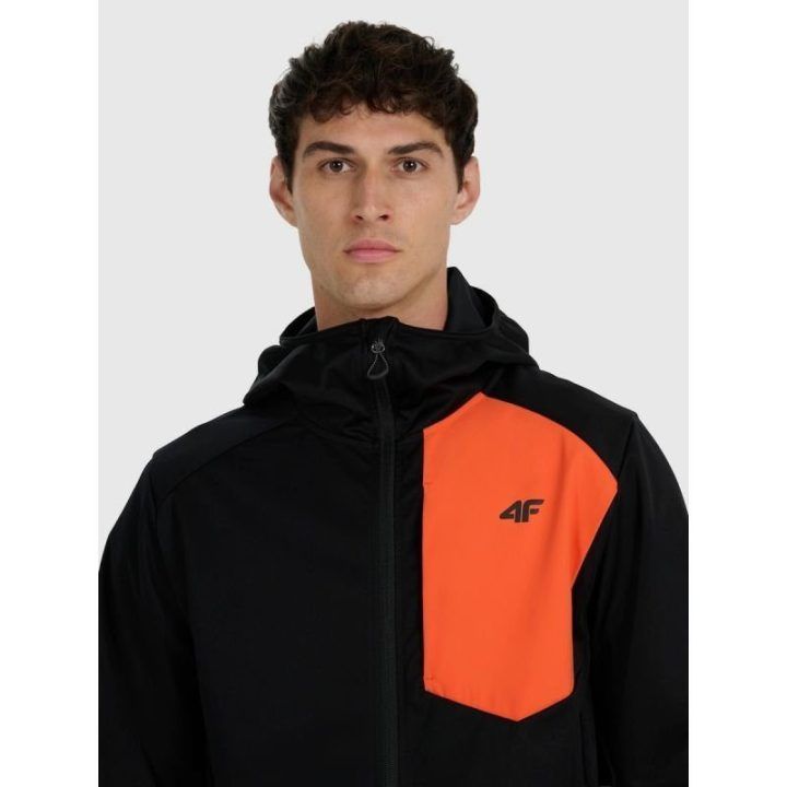 Vyriška softshell striukė 4F, juoda