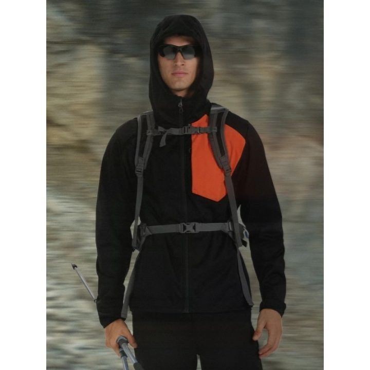 Vyriška softshell striukė 4F, juoda