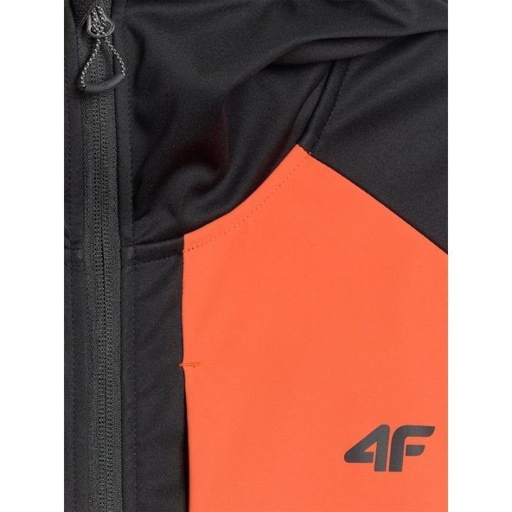 Vyriška softshell striukė 4F, juoda