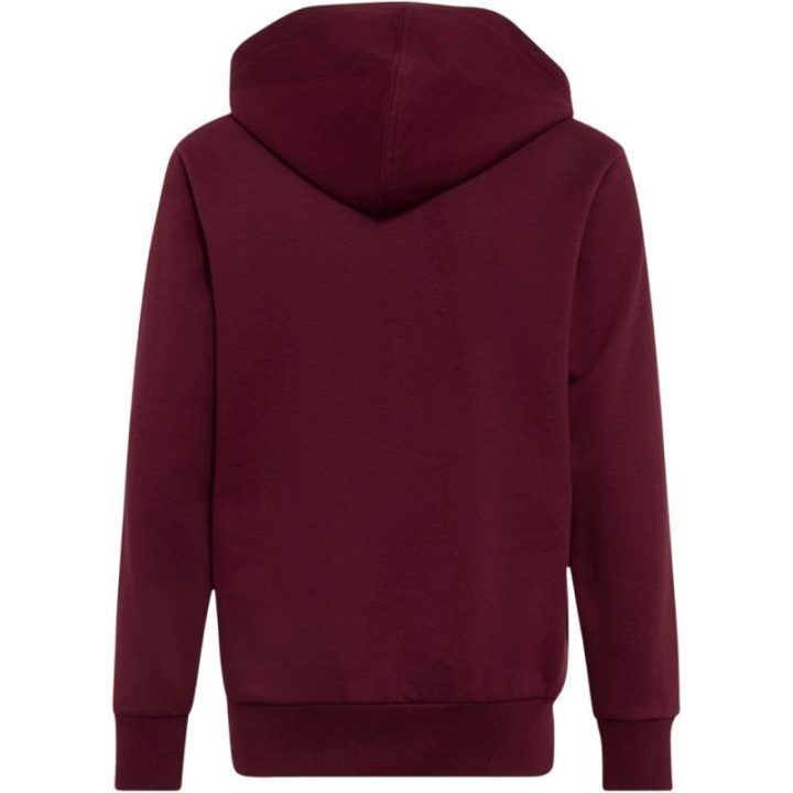 Vaikiškas džemperis su gobtuvu adidas Essentials, bordo