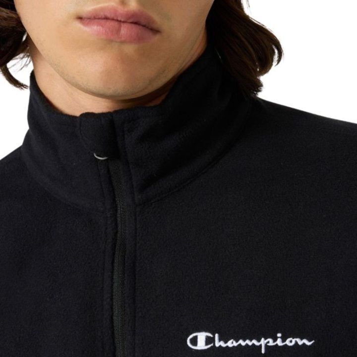 Vyriškas polarinis džemperis Champion Half Zip, juodas