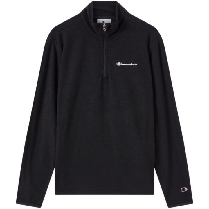 Vyriškas polarinis džemperis Champion Half Zip, juodas