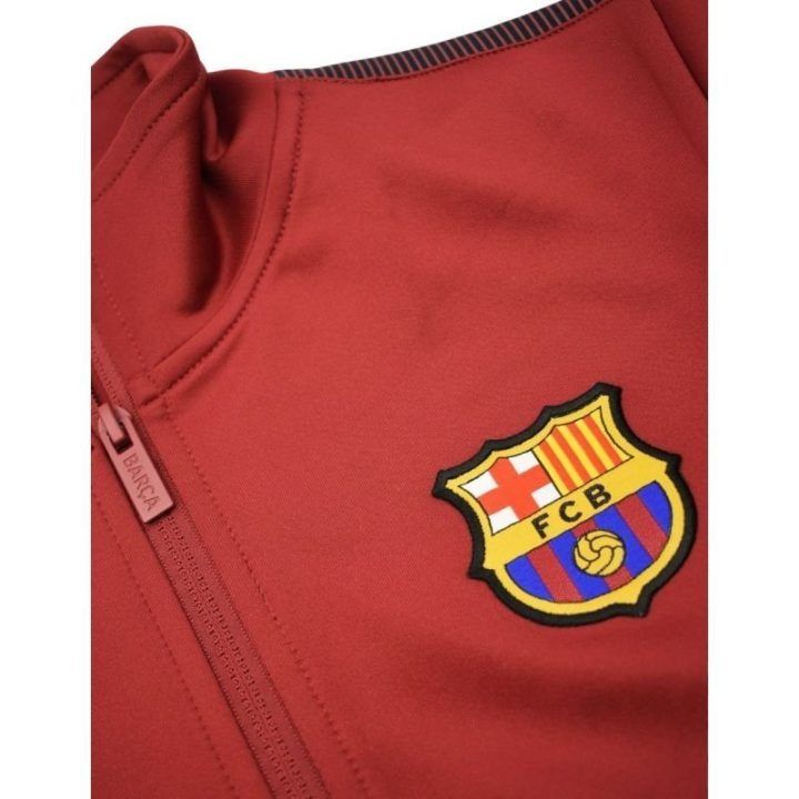 Vaikiškas FC Barcelona sportinis kostiumas, bordo ir tamsiai mėlynas