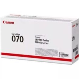 Canon 070 originali juoda dažomųjų miltelių kasetė