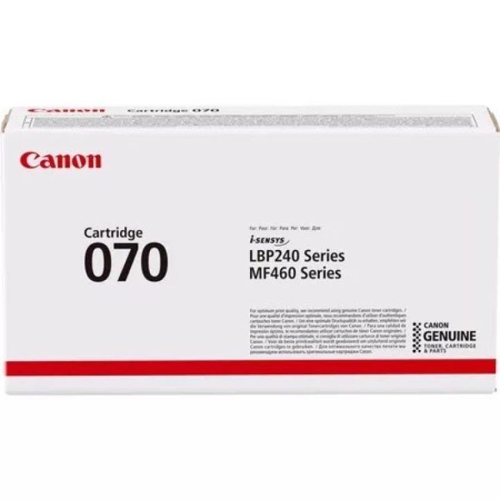Canon 070 originali juoda dažomųjų miltelių kasetė