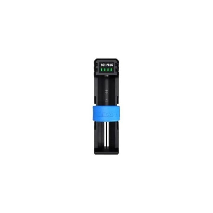 XTAR SC1+ USB-C akumuliatorių įkroviklis, 1 kanalo