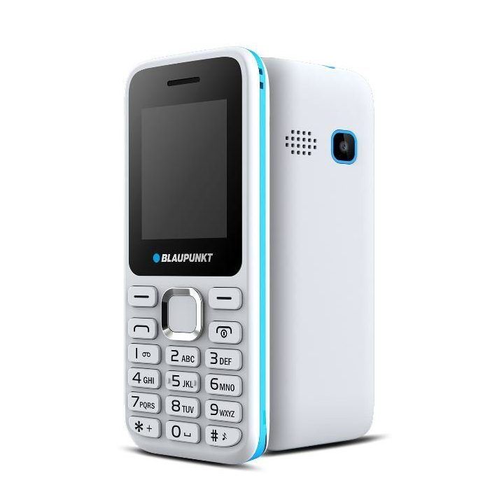 Blaupunkt FS 03 mobilusis telefonas, baltas ir mėlynas
