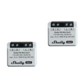 Energijos sąnaudų matavimo modulis Shelly PM Mini Gen3, 2 vnt