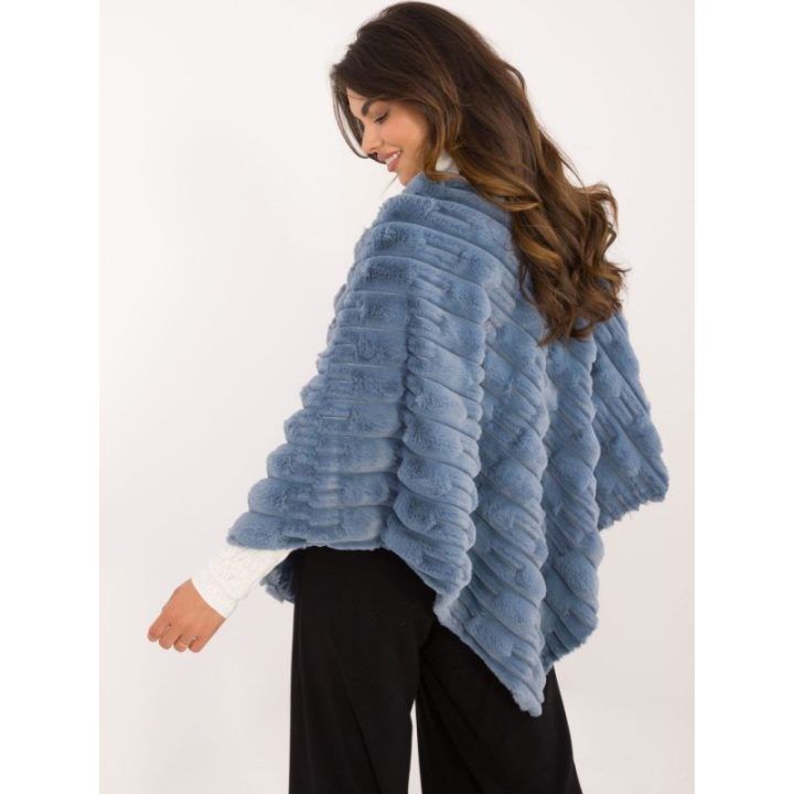 Mėlynas pončas oversize