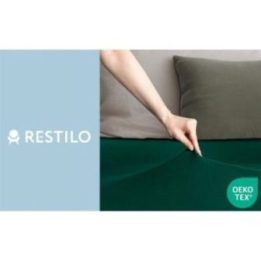 Paklodė su guma tamsiai žalia 160–180×200+30